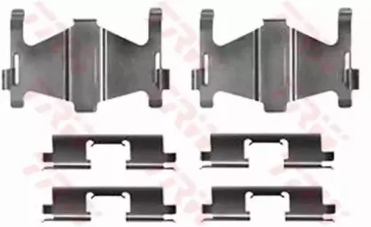 Комплектующие, колодки дискового тормоза TRW купить