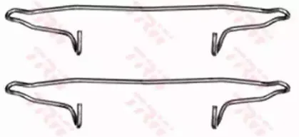 Комплектующие, колодки дискового тормоза TRW купить