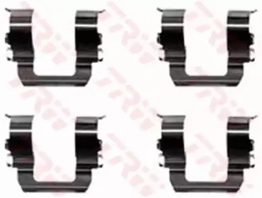 Комплектующие, колодки дискового тормоза TRW купить