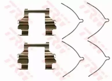 Комплектующие, колодки дискового тормоза TRW купить