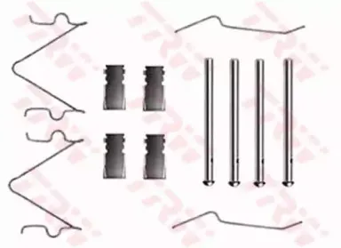 Комплектующие, колодки дискового тормоза TRW купить