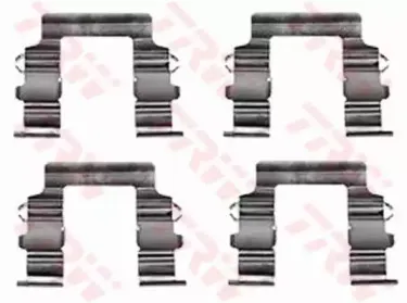 Комплектующие, колодки дискового тормоза TRW купить
