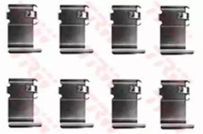 Комплектующие, колодки дискового тормоза TRW купить