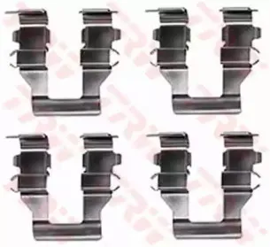 Комплектующие, колодки дискового тормоза TRW купить