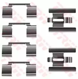 Комплектующие, колодки дискового тормоза TRW купить