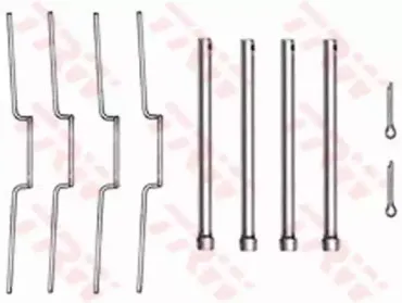 Комплектующие, колодки дискового тормоза TRW купить