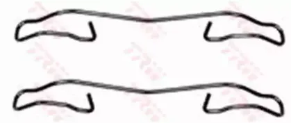 Комплектующие, колодки дискового тормоза TRW купить