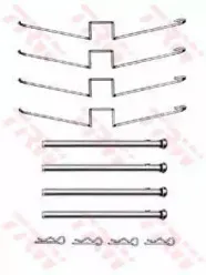 Комплектующие, колодки дискового тормоза TRW купить