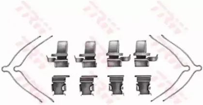 Комплектующие, колодки дискового тормоза TRW купить