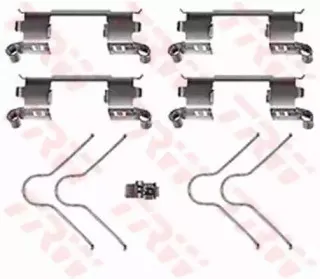 Комплектующие, колодки дискового тормоза TRW купить