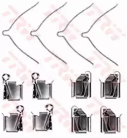 Комплектующие, колодки дискового тормоза TRW купить