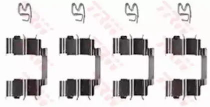 Комплектующие, колодки дискового тормоза TRW купить