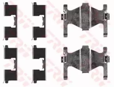 Комплектующие, колодки дискового тормоза TRW купить