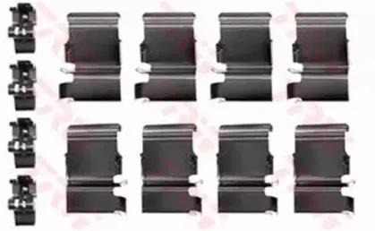 Комплектующие, колодки дискового тормоза TRW купить