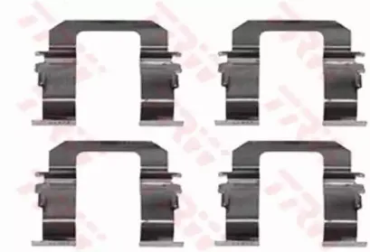 Комплектующие, колодки дискового тормоза TRW купить