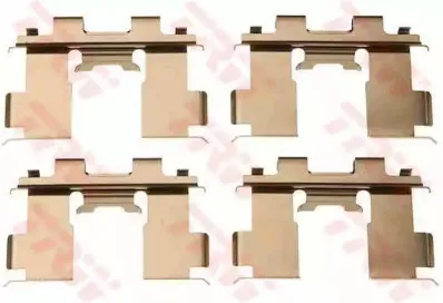 Комплектующие, колодки дискового тормоза TRW купить