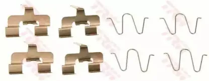 Комплектующие, колодки дискового тормоза TRW купить