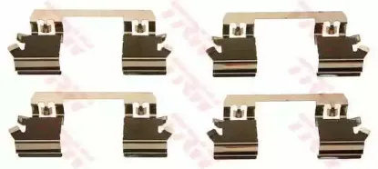 Комплектующие, колодки дискового тормоза TRW купить