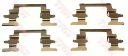 Комплектующие, колодки дискового тормоза TRW купить