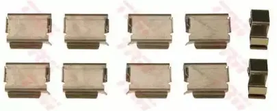 Комплектующие, колодки дискового тормоза TRW купить