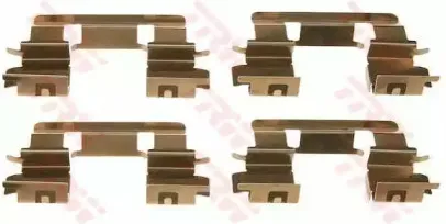 Комплектующие, колодки дискового тормоза TRW купить