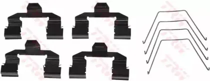 Комплектующие, колодки дискового тормоза TRW купить