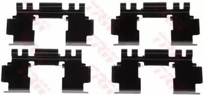 Комплектующие, колодки дискового тормоза TRW купить