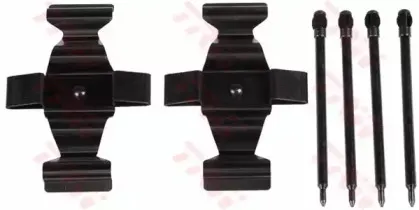 Монтажний к-кт гальмівних колодок TRW купить