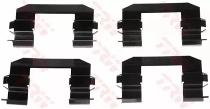 Комплектующие, колодки дискового тормоза TRW купить