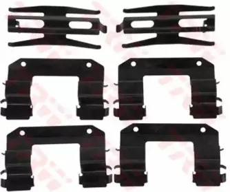 Комплектующие, колодки дискового тормоза TRW купить