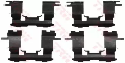 Комплектующие, колодки дискового тормоза TRW купить