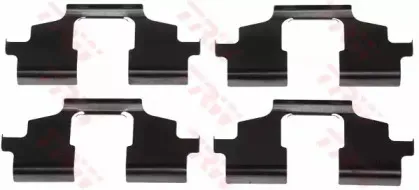 Комплектующие, колодки дискового тормоза TRW купить