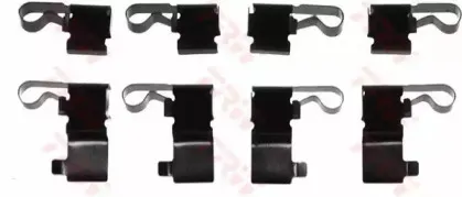 Комплектующие, колодки дискового тормоза TRW купить