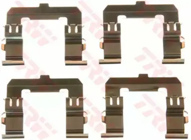 Комплектующие, колодки дискового тормоза TRW купить