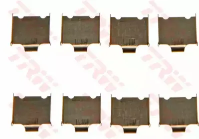 Комплектующие, колодки дискового тормоза TRW купить