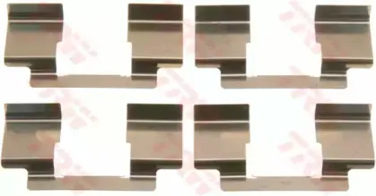 Комплектующие, колодки дискового тормоза TRW купить