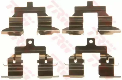 Комплектующие, колодки дискового тормоза TRW купить
