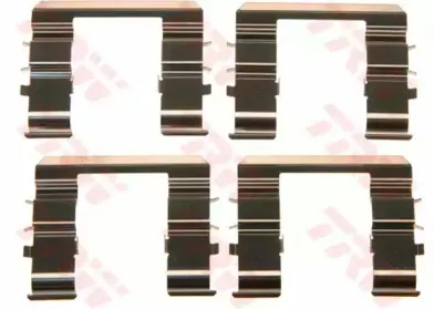 Комплектующие, колодки дискового тормоза TRW купить