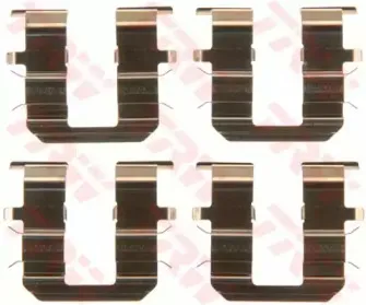 Комплектующие, колодки дискового тормоза TRW купить