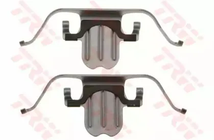 Комплектующие, колодки дискового тормоза TRW купить