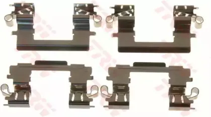 Комплектующие, колодки дискового тормоза TRW купить