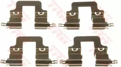 Комплектующие, колодки дискового тормоза TRW купить