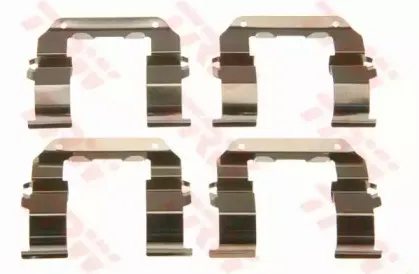 Комплектующие, колодки дискового тормоза TRW купить