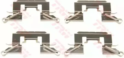 Комплектующие, колодки дискового тормоза TRW купить