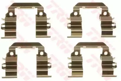 Комплектующие, колодки дискового тормоза TRW купить