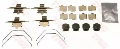 Комплектующие, колодки дискового тормоза TRW купить