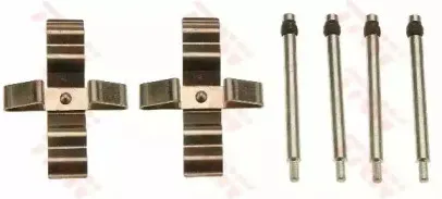 Комплектующие, колодки дискового тормоза TRW купить