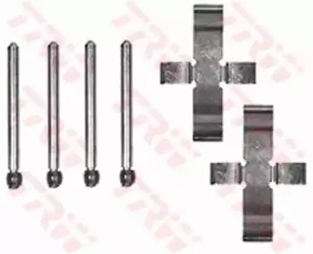 Комплектующие, колодки дискового тормоза TRW купить