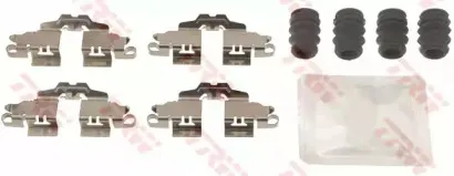 Комплектующие, колодки дискового тормоза TRW купить