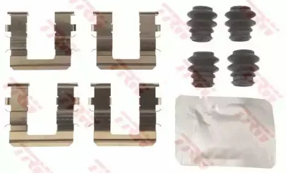 Комплектующие, колодки дискового тормоза TRW купить